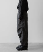 画像をギャラリービューアに読み込む, ssstein(シュタイン)の24AWコレクション NYLON TWILL CARGO EASY TROUSERS - CHARCOAL 公式通販サイトsession福岡セレクトショップ
