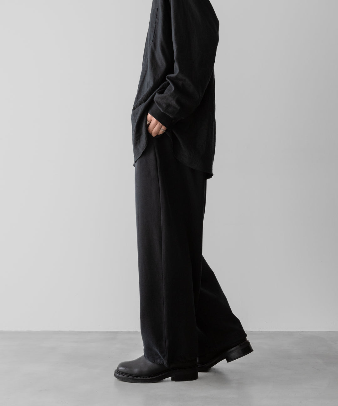 KANEMASA PHIL.-カネマサフィル28G CUPRO EASY PANTSのBLACK公式通販サイトsession福岡セレクトショップ
