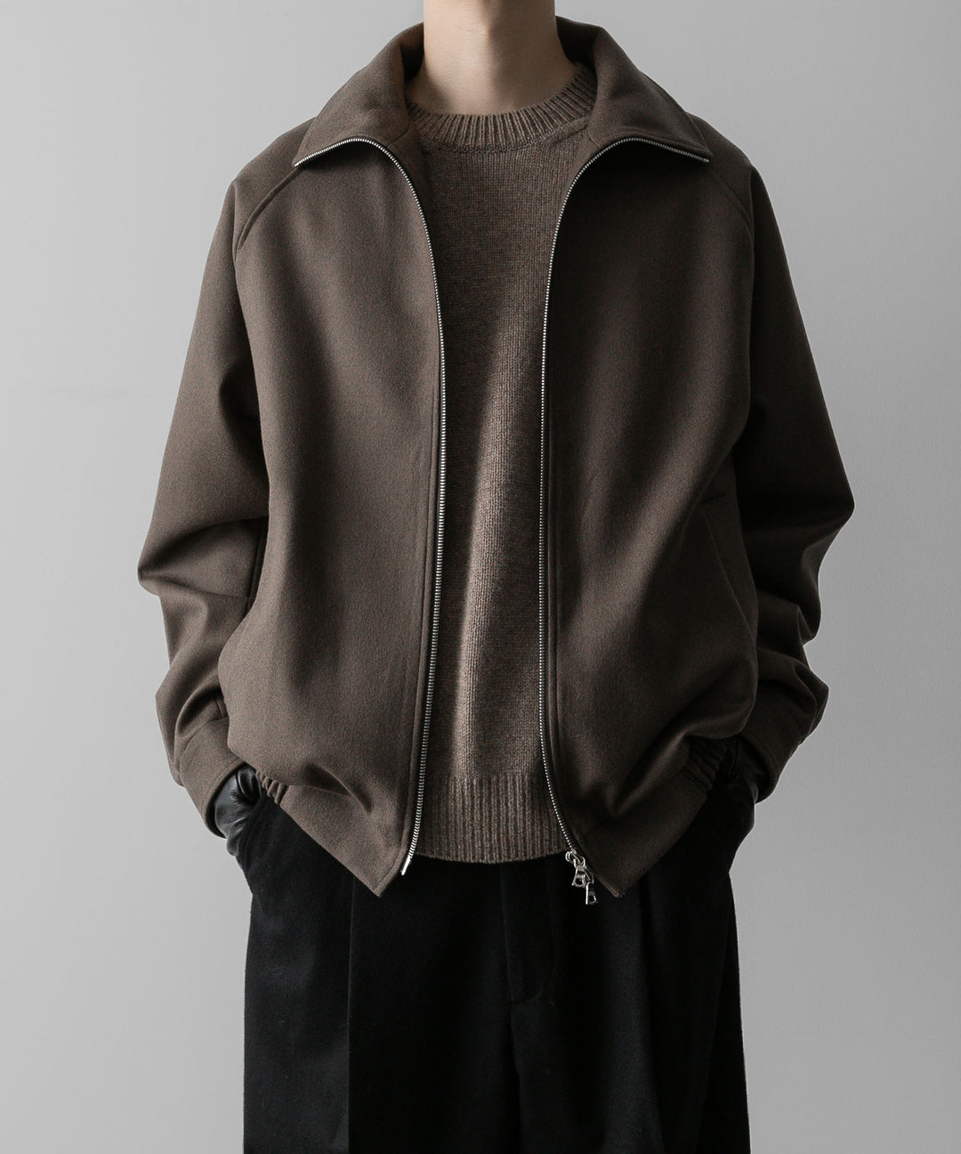 ssstein(シュタイン)の24AWコレクション EXTRA FINE WOOL WARM KNIT CREW NECK LS - TOP BEIGE 公式通販サイトsession福岡セレクトショップ