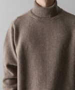 画像をギャラリービューアに読み込む, ssstein(シュタイン)の24AWコレクション EXTRA FINE WOOL WARM KNIT TURTLE NECK LS - TOP BEIGE 公式通販サイトsession福岡セレクトショップ
