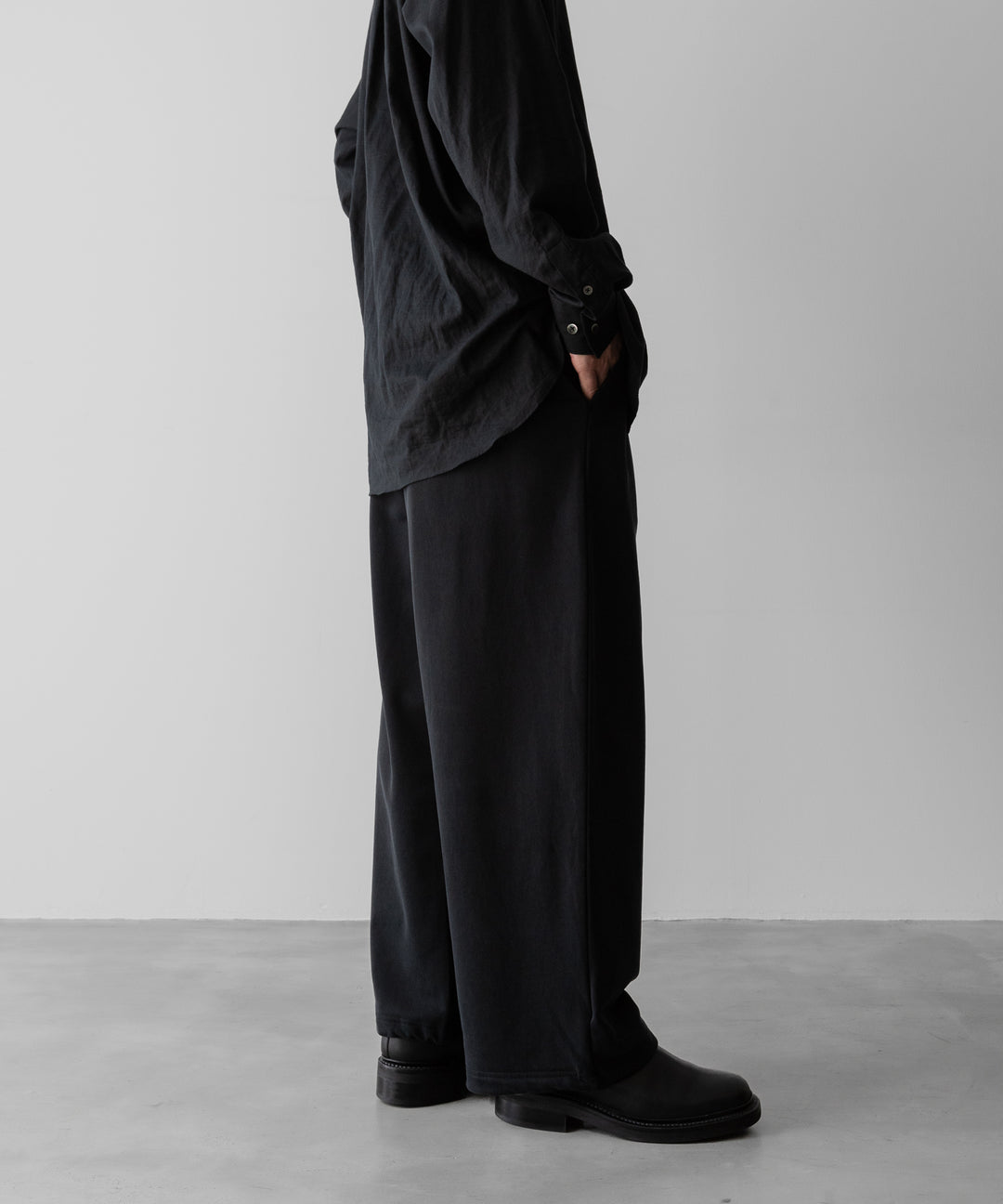 KANEMASA PHIL.-カネマサフィル28G CUPRO EASY PANTSのBLACK公式通販サイトsession福岡セレクトショップ