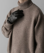 画像をギャラリービューアに読み込む, ssstein(シュタイン)の24AWコレクション EXTRA FINE WOOL WARM KNIT TURTLE NECK LS - TOP BEIGE 公式通販サイトsession福岡セレクトショップ
