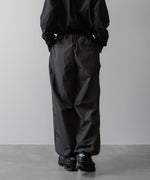 画像をギャラリービューアに読み込む, ssstein(シュタイン)の24AWコレクション NYLON TWILL CARGO EASY TROUSERS - CHARCOAL 公式通販サイトsession福岡セレクトショップ
