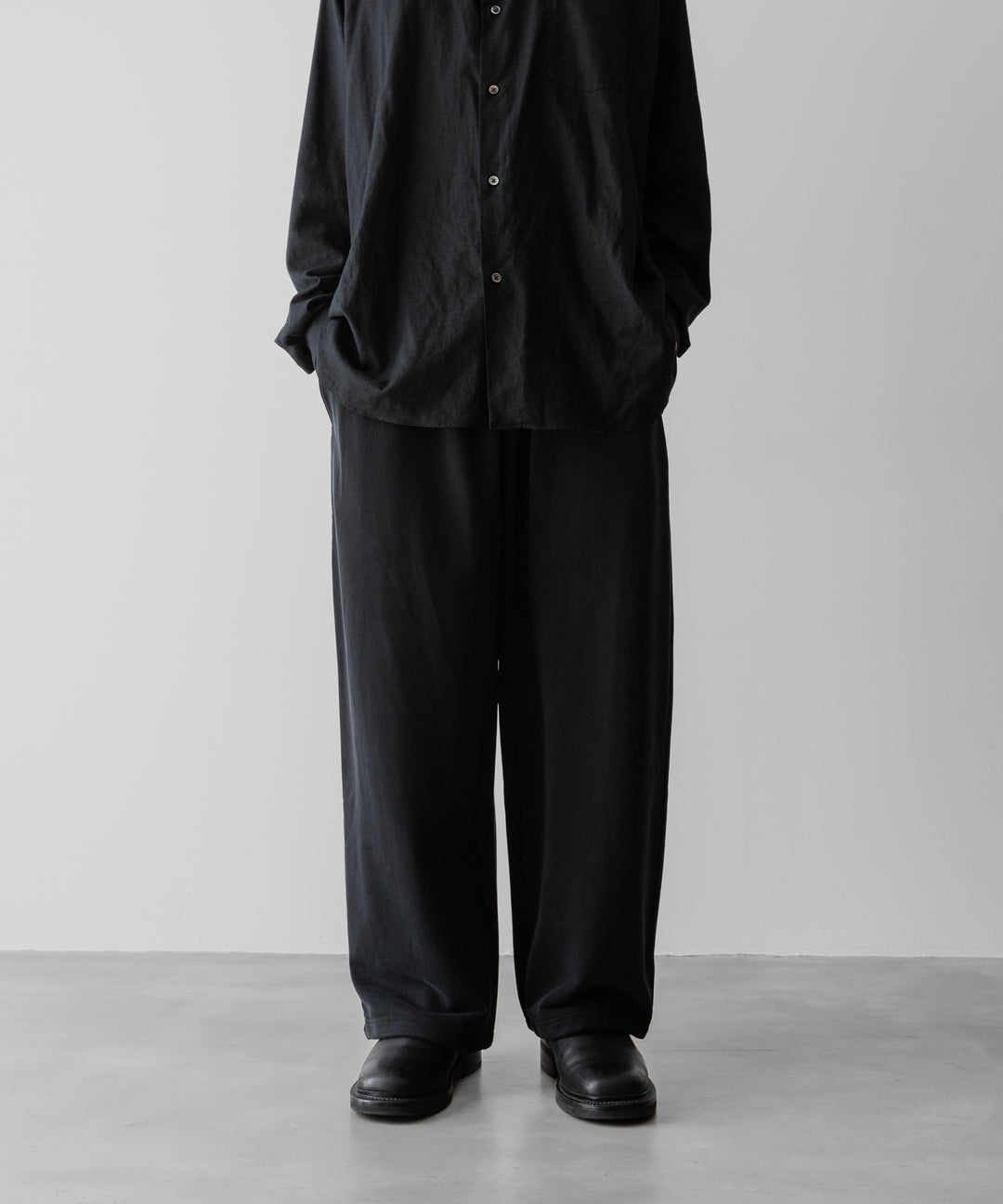 KANEMASA PHIL.-カネマサフィル28G CUPRO EASY PANTSのBLACK公式通販サイトsession福岡セレクトショップ