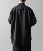 画像をギャラリービューアに読み込む, ssstein(シュタイン)の24AWコレクション SILK NYLON OVERSIZED DOWN PAT SHIRT - BLACK 公式通販サイトsession福岡セレクトショップ
