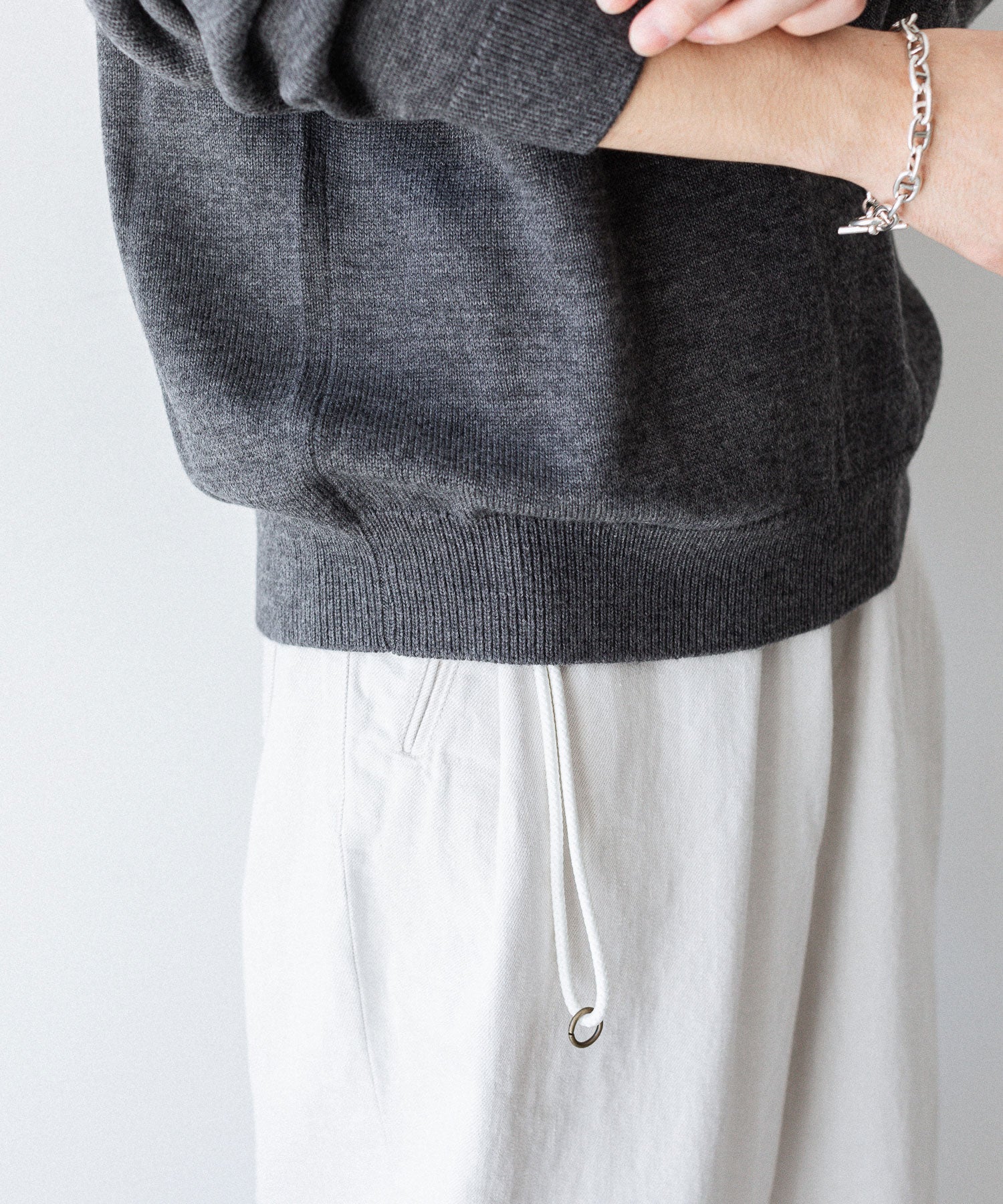 UMEDA ウメダの7GG CREW NECK PULLOVERのGREY 公式通販サイトsession福岡セレクトショップ