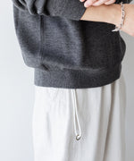 画像をギャラリービューアに読み込む, UMEDA ウメダの7GG CREW NECK PULLOVERのGREY 公式通販サイトsession福岡セレクトショップ
