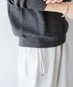 UMEDA / ウメダ】7GG CREW NECK PULLOVER - GREY | 公式通販サイト