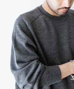 トップス vaultroom DELIVERY MOOGLE CREWNECK / GRY UMEDA / ウメダ】7GG CREW NECK PULLOVER - GREY | 公式通販