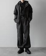 画像をギャラリービューアに読み込む, ssstein(シュタイン)の24AWコレクション NYLON TWILL CARGO EASY TROUSERS - CHARCOAL 公式通販サイトsession福岡セレクトショップ
