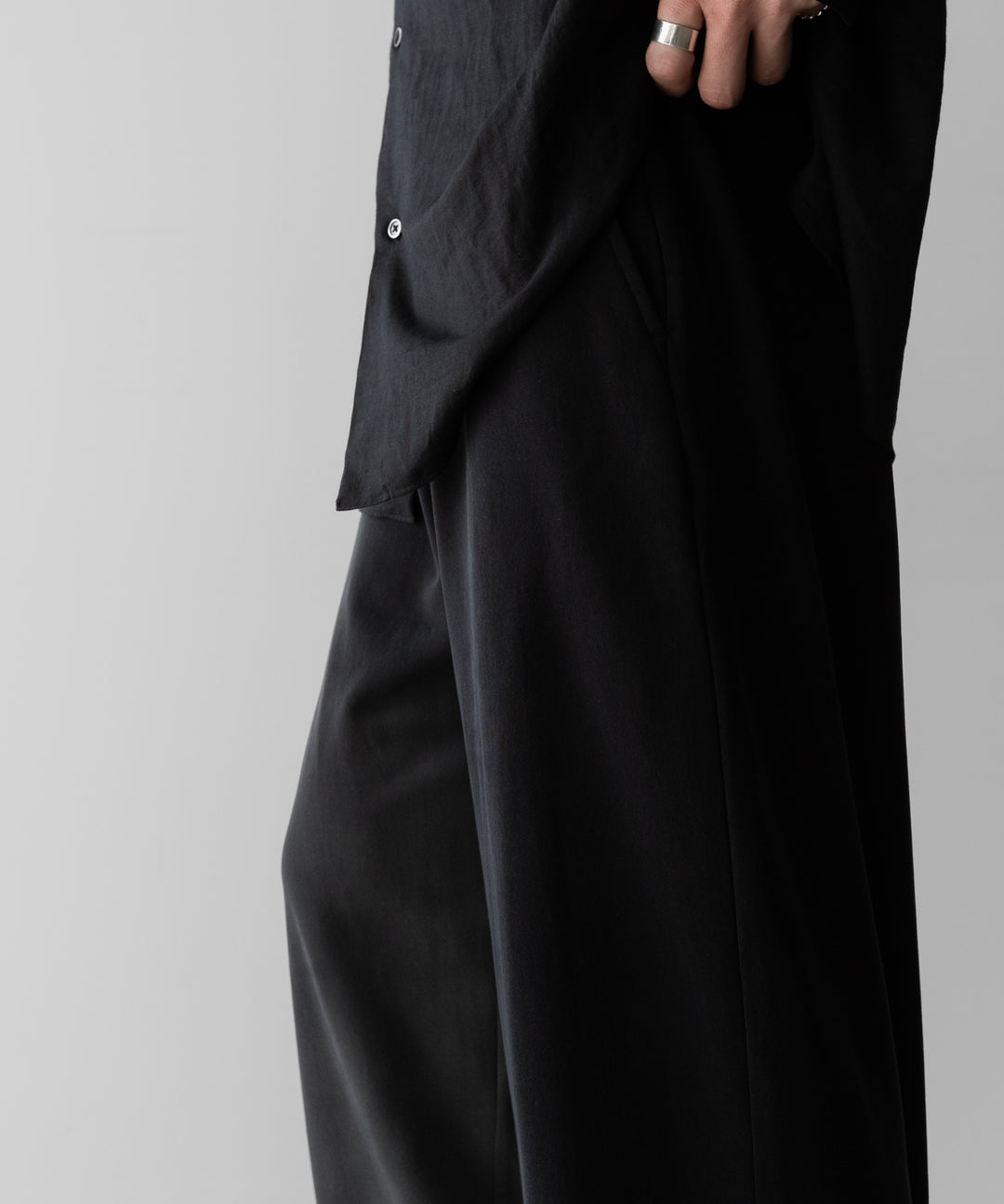 KANEMASA PHIL.-カネマサフィル28G CUPRO EASY PANTSのBLACK公式通販サイトsession福岡セレクトショップ