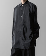 画像をギャラリービューアに読み込む, ssstein(シュタイン)の24AWコレクション SILK NYLON OVERSIZED DOWN PAT SHIRT - BLACK 公式通販サイトsession福岡セレクトショップ
