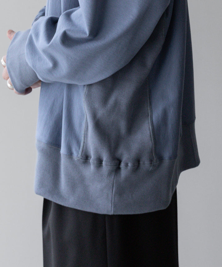 【INTÉRIM】インテリムのREVERSE WAVE L/S HIGH GAGE SWEAT SHIRT - F.BLUE公式通販サイトsession福岡セレクトショップ