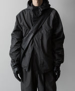 画像をギャラリービューアに読み込む, 【ssstein】NYLON TWILL HOODED ZIP UP JACKET - CHARCOAL
