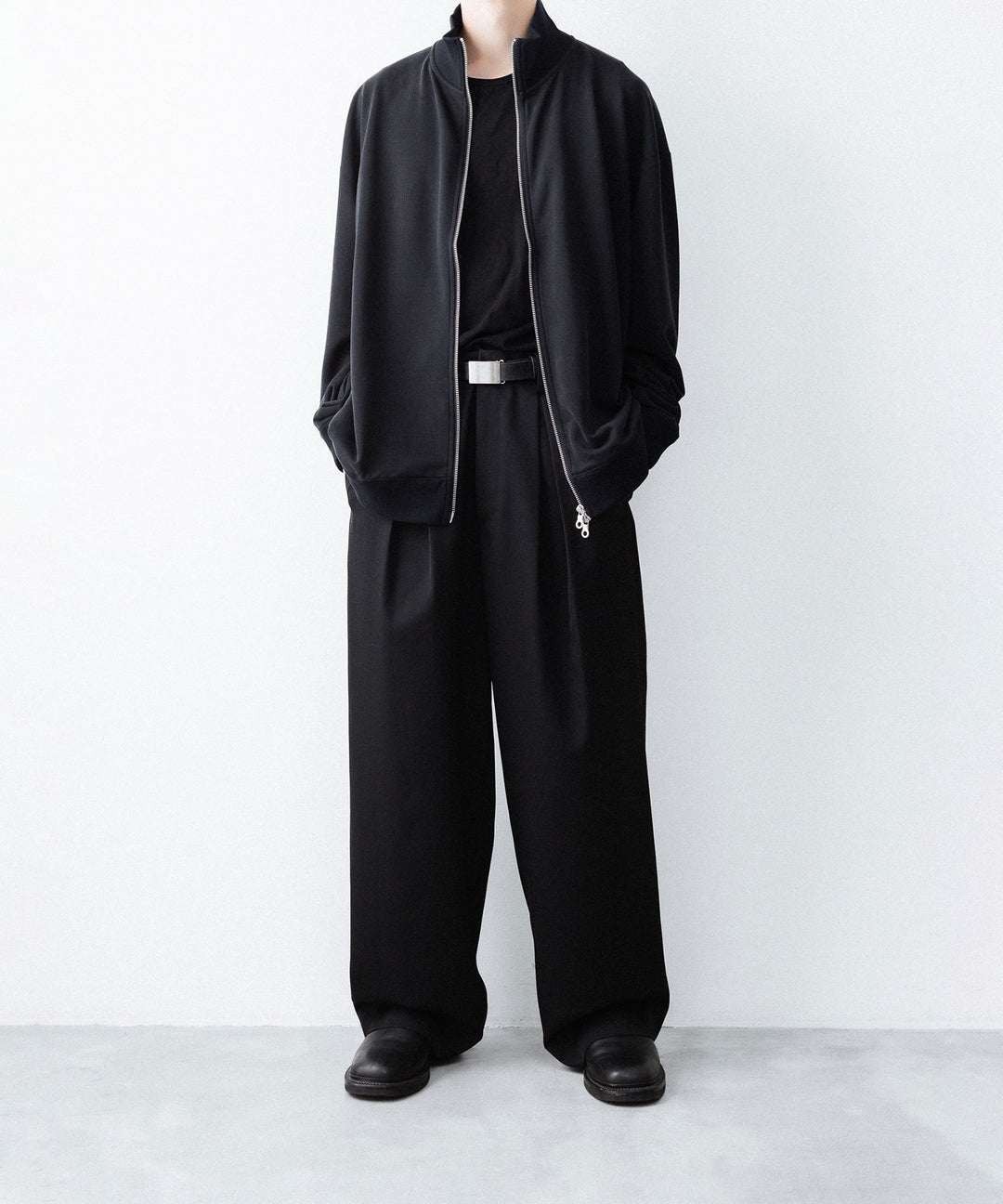 KANEMASA PHIL. カネマサフィルの28G CUPRO ZIP SWEAT - BLACKの公式通販サイトsession福岡セレクトショップ