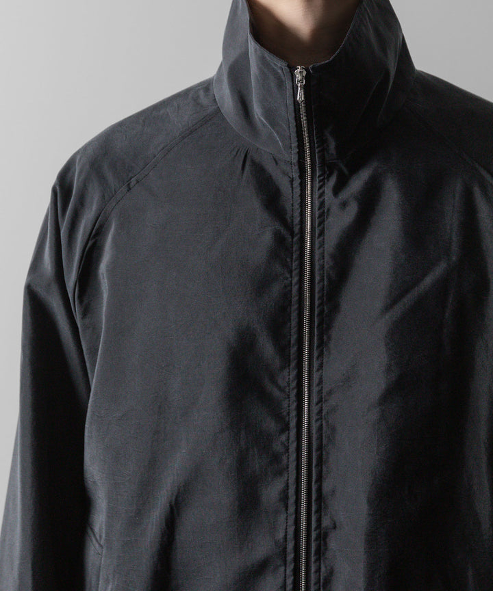 ssstein(シュタイン)の24AWコレクション SILK NYLON ZIP UP BLOUSON - BLACK 公式通販サイトsession福岡セレクトショップ