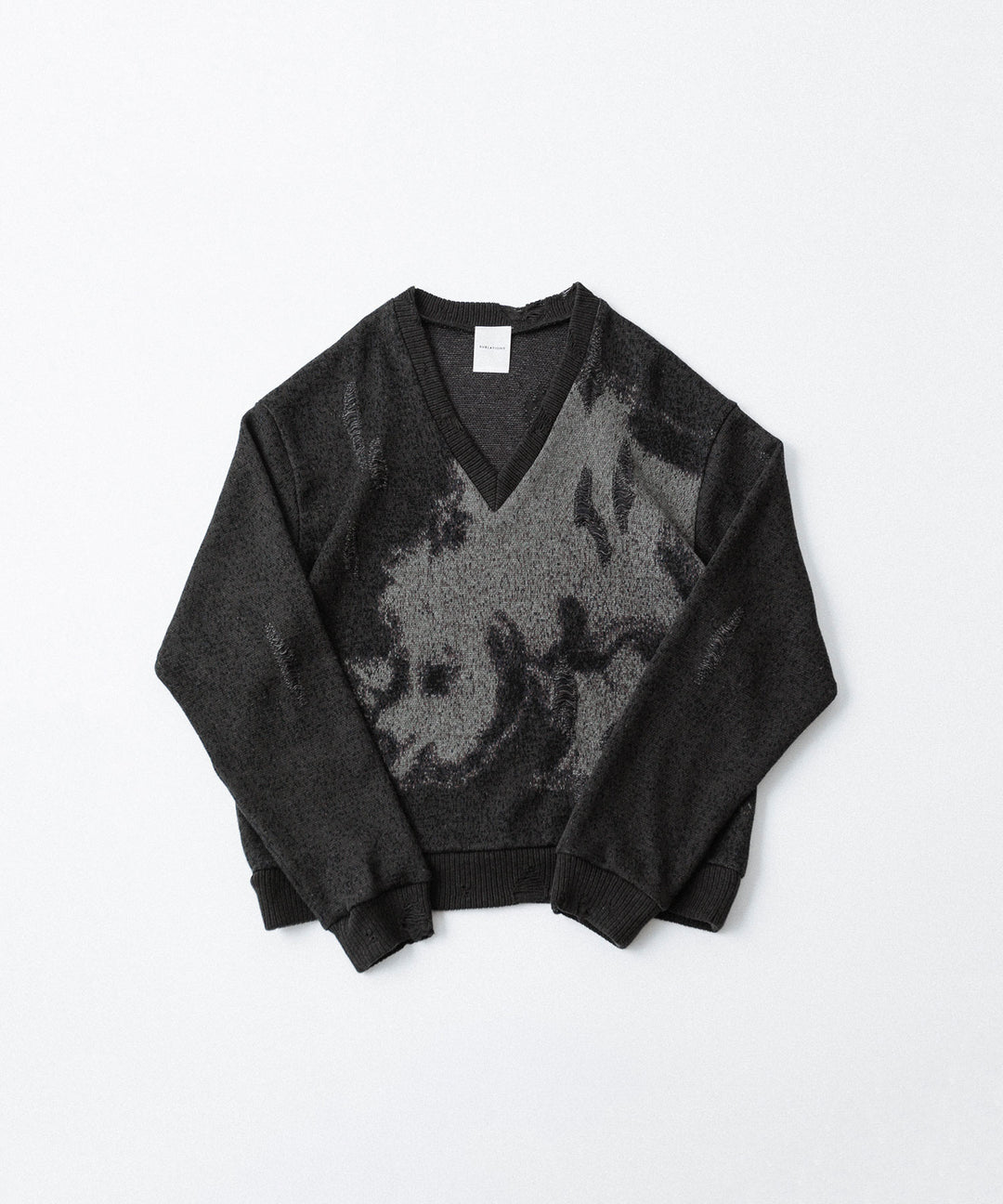SUBLATIONS サブレーションズの26SSのANIMAL JACQUARD V-NECK KNIの公式通販サイトsession福岡セレクトショップ