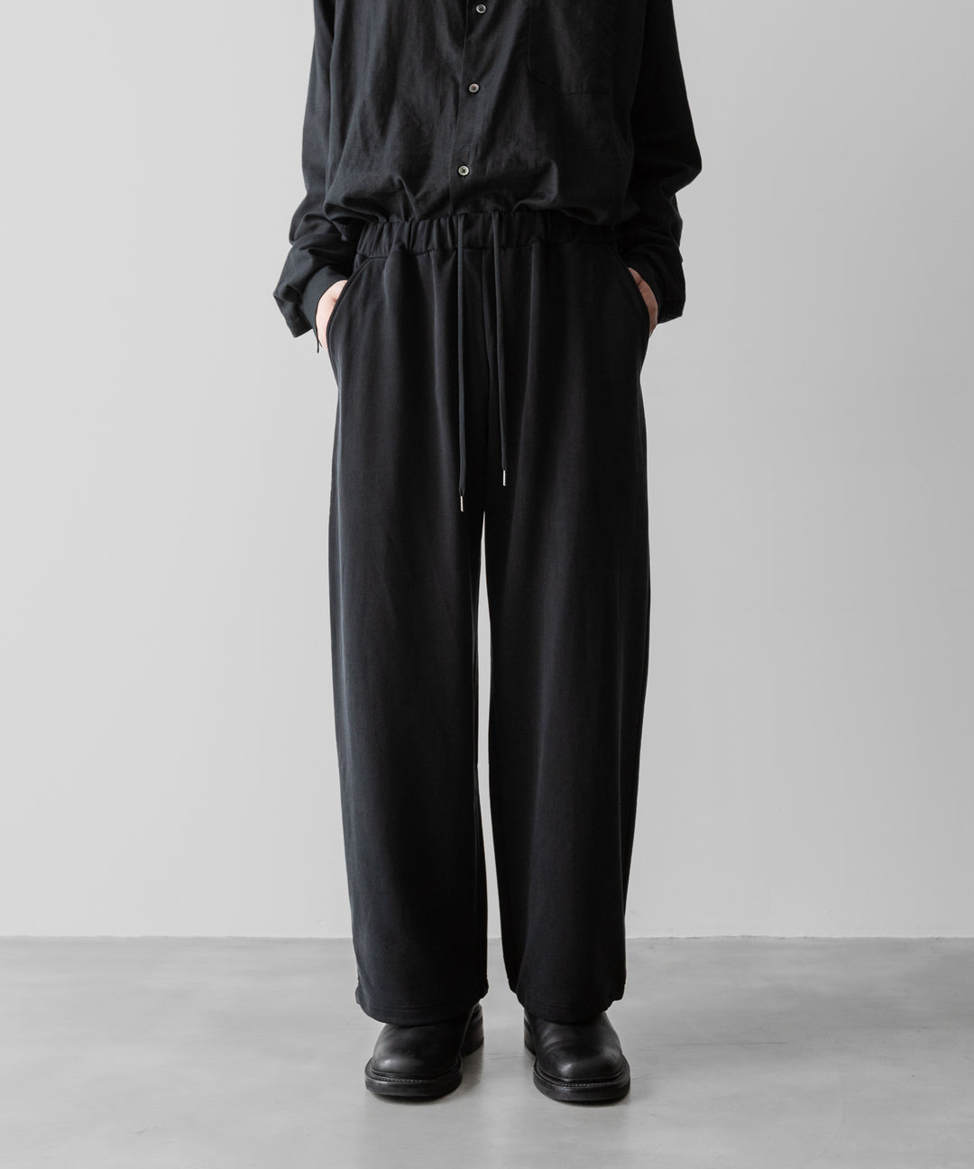 KANEMASA PHIL.-カネマサフィル28G CUPRO EASY PANTSのBLACK公式通販サイトsession福岡セレクトショップ