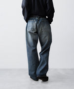 画像をギャラリービューアに読み込む, 【INTÉRIM】CLASSIC HEAVY KIBATA SHUTTLE HYPER BIG WWII 1943 DENIM JEANS - C.NAVY
