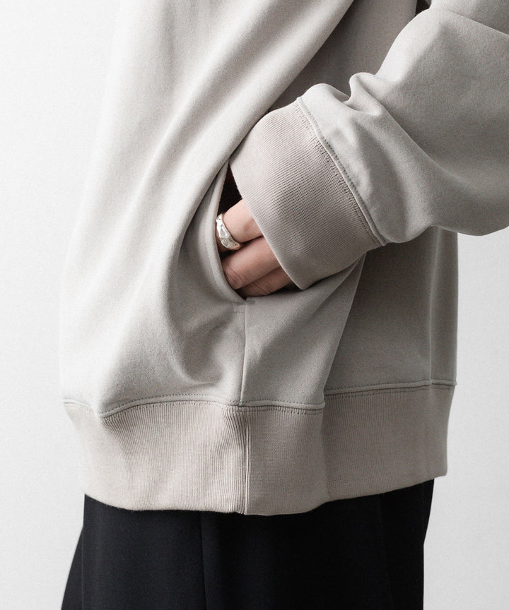 KANEMASA PHIL. カネマサフィルの28G CUPRO ZIP SWEAT - BEIGE KHAKIの公式通販サイトsession福岡セレクトショップ