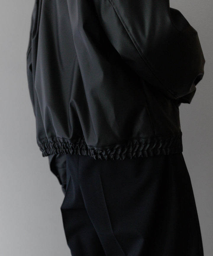 stein(シュタイン)の24SSコレクションCOATED TRUCKER JACKETのBLACK(COATING)
