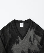 画像をギャラリービューアに読み込む, SUBLATIONS サブレーションズの26SSのANIMAL JACQUARD V-NECK KNIの公式通販サイトsession福岡セレクトショップ
