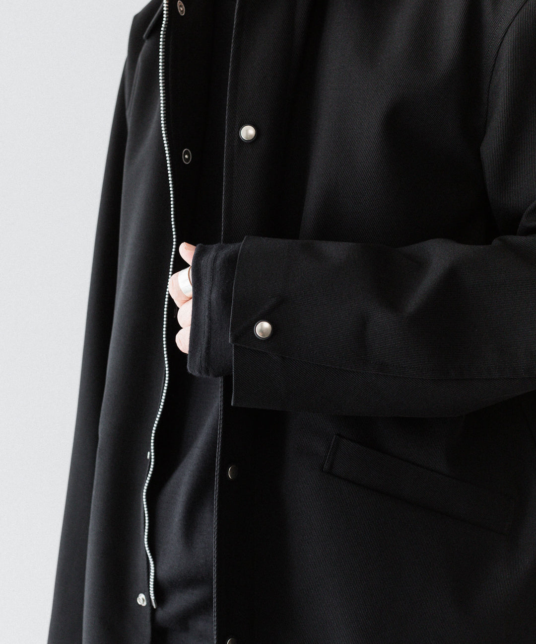 paratrait パラトレイトの3L STALKING JACKETのBLACK 公式通販サイトsession福岡セレクトショップ