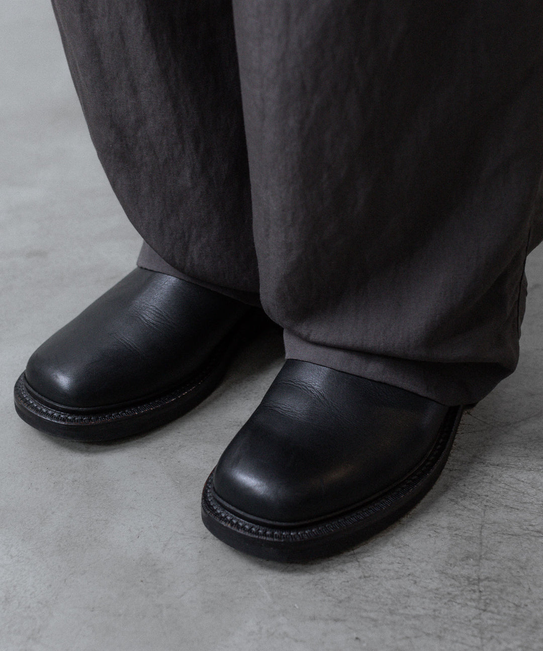 ssstein(シュタイン)のRAYON/LINEN WIDE EASY TROUSERS - CHARCOALの公式通販サイトsession福岡セレクトショップ