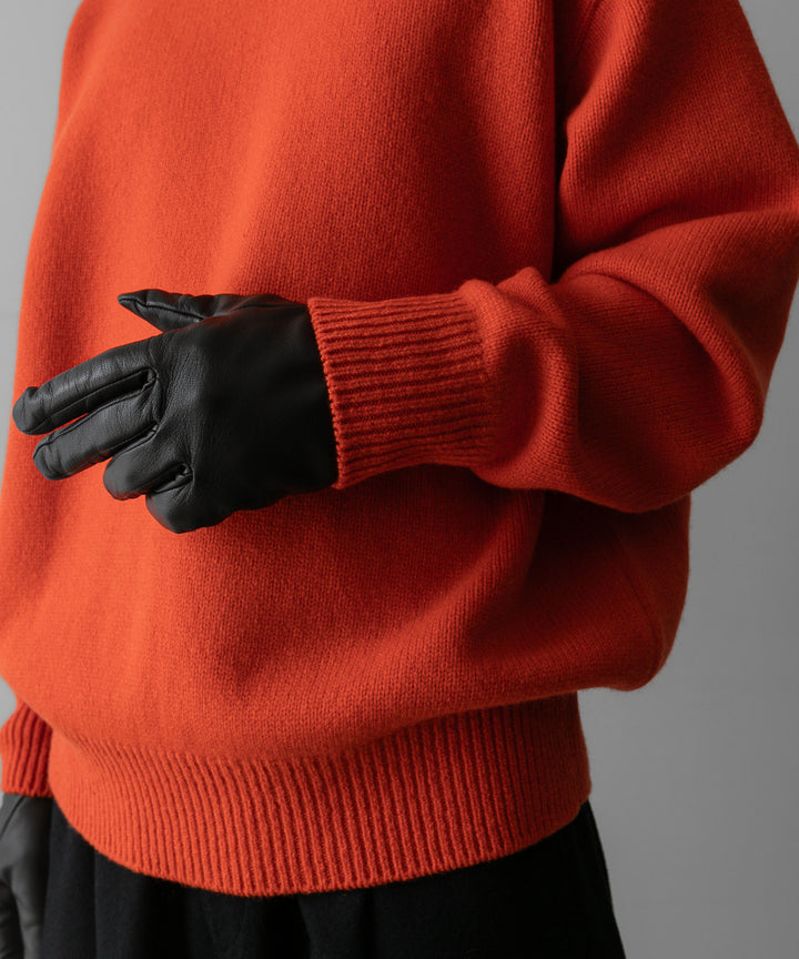 ssstein(シュタイン)の24AWコレクション EXTRA FINE WOOL WARM KNIT CREW NECK LS - ORANGE 公式通販サイトsession福岡セレクトショップ