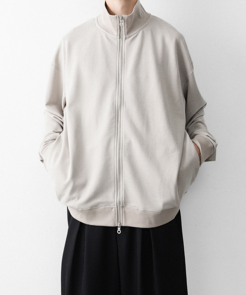 KANEMASA PHIL. カネマサフィルの28G CUPRO ZIP SWEAT - BEIGE KHAKIの公式通販サイトsession福岡セレクトショップ