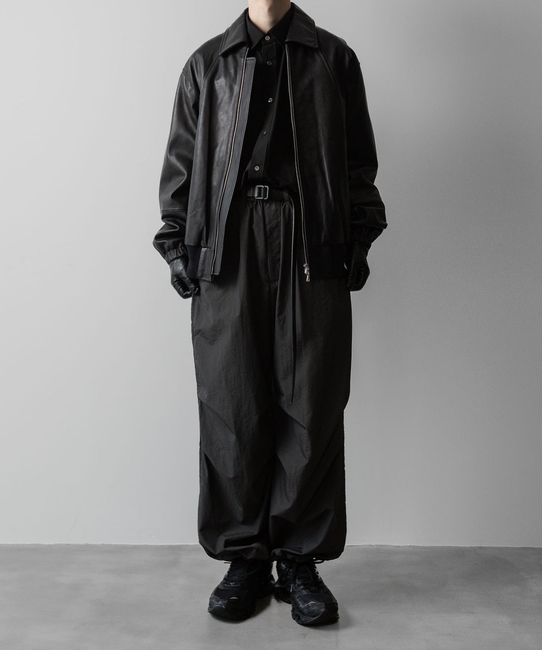 ssstein(シュタイン)の24AWコレクション OVERSIZED STANDARD SHIRT - BLACK 公式通販サイトsession福岡セレクトショップ