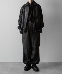 ssstein(シュタイン)の24AWコレクション OVERSIZED STANDARD SHIRT - BLACK 公式通販サイトsession福岡セレクトショップ