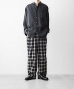画像をギャラリービューアに読み込む, ssstein(シュタイン)のCOTTON VISCOSE WIDE EASY TROUSERS - BLACK OMBREの公式通販サイトsession福岡セレクトショップ
