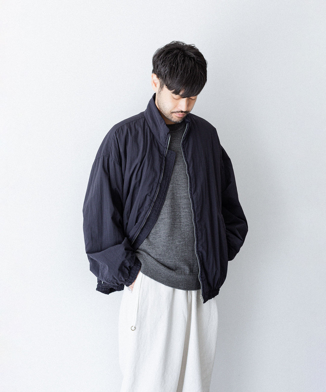 UMEDA ウメダの7GG CREW NECK PULLOVERのGREY 公式通販サイトsession福岡セレクトショップ