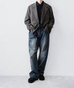 画像をギャラリービューアに読み込む, 【INTÉRIM】CLASSIC HEAVY KIBATA SHUTTLE HYPER BIG WWII 1943 DENIM JEANS - C.NAVY
