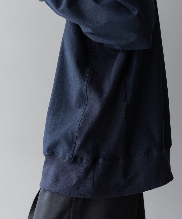【INTÉRIM】インテリムのREVERSE WAVE L/S HIGH GAGE SWEAT SHIRT - D.NAVY公式通販サイトsession福岡セレクトショップ