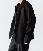 画像をギャラリービューアに読み込む, paratrait パラトレイトの3L STALKING JACKETのBLACK 公式通販サイトsession福岡セレクトショップ
