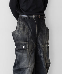 SUBLATIONS / サブレーションズ】DENIM BANANA CUTTING PANTS - USED