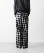 画像をギャラリービューアに読み込む, ssstein(シュタイン)のCOTTON VISCOSE WIDE EASY TROUSERS - BLACK OMBREの公式通販サイトsession福岡セレクトショップ

