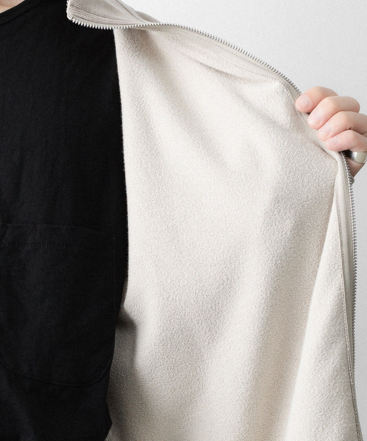 KANEMASA PHIL. カネマサフィルの28G CUPRO ZIP SWEAT - BEIGE KHAKIの公式通販サイトsession福岡セレクトショップ