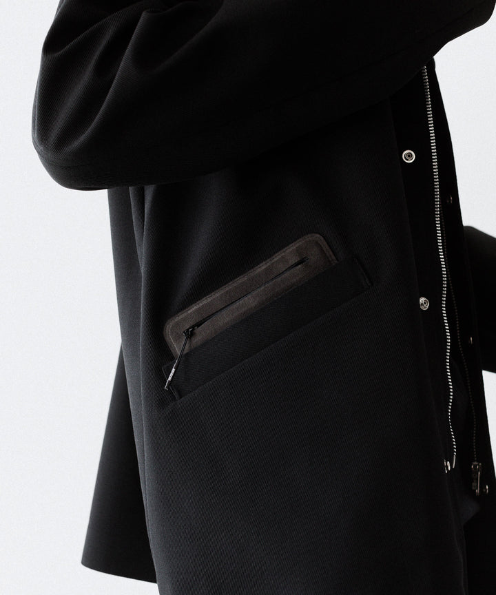 paratrait パラトレイトの3L STALKING JACKETのBLACK 公式通販サイトsession福岡セレクトショップ