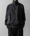 【ssstein】SILK NYLON ZIP UP BLOUSON - BLACK