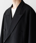 画像をギャラリービューアに読み込む, CODA コーダのBLACK WOOL CUT OFF DOUBLE BREASTED LENTO BLAZERのBLACK 公式通販サイトsession福岡セレクトショップ
