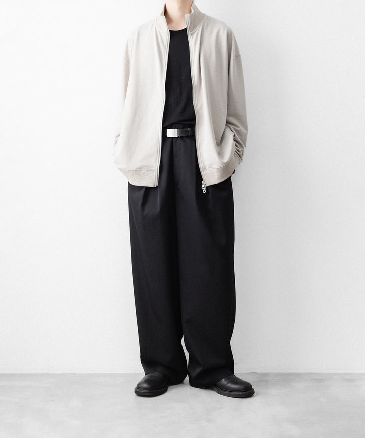 KANEMASA PHIL. カネマサフィルの28G CUPRO ZIP SWEAT - BEIGE KHAKIの公式通販サイトsession福岡セレクトショップ