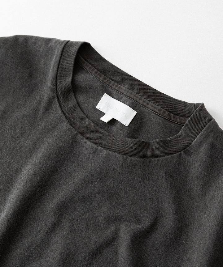 KANEMASA PHIL.-カネマサフィル36G LOW TWIST GARMENT DYE L/S TEEのCHARCOAL PIGMENT公式通販サイトsession福岡セレクトショップ