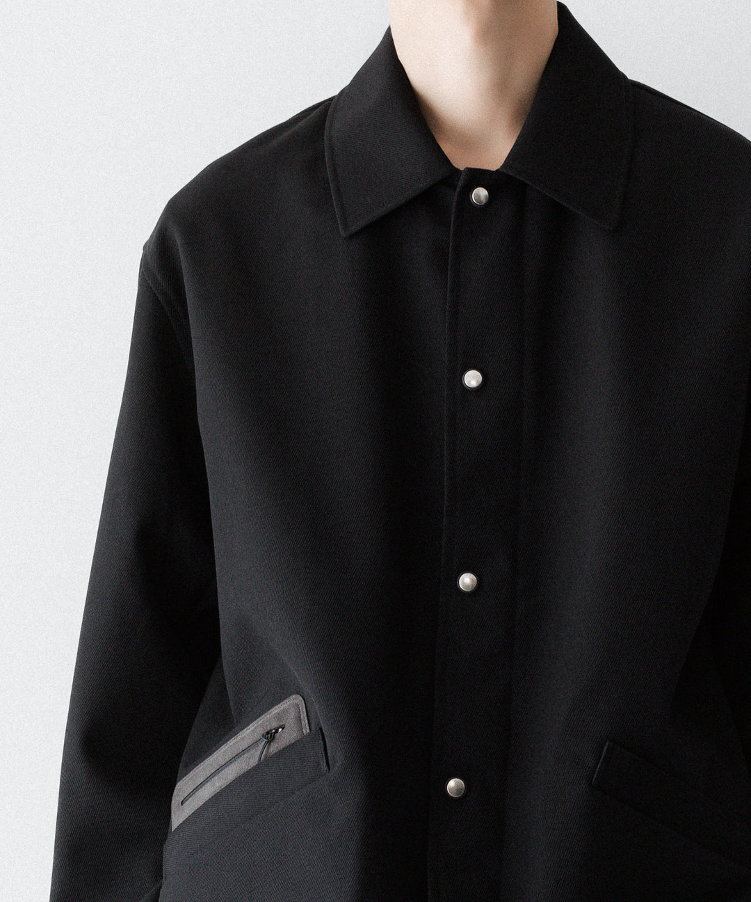 paratrait パラトレイトの3L STALKING JACKETのBLACK 公式通販サイトsession福岡セレクトショップ