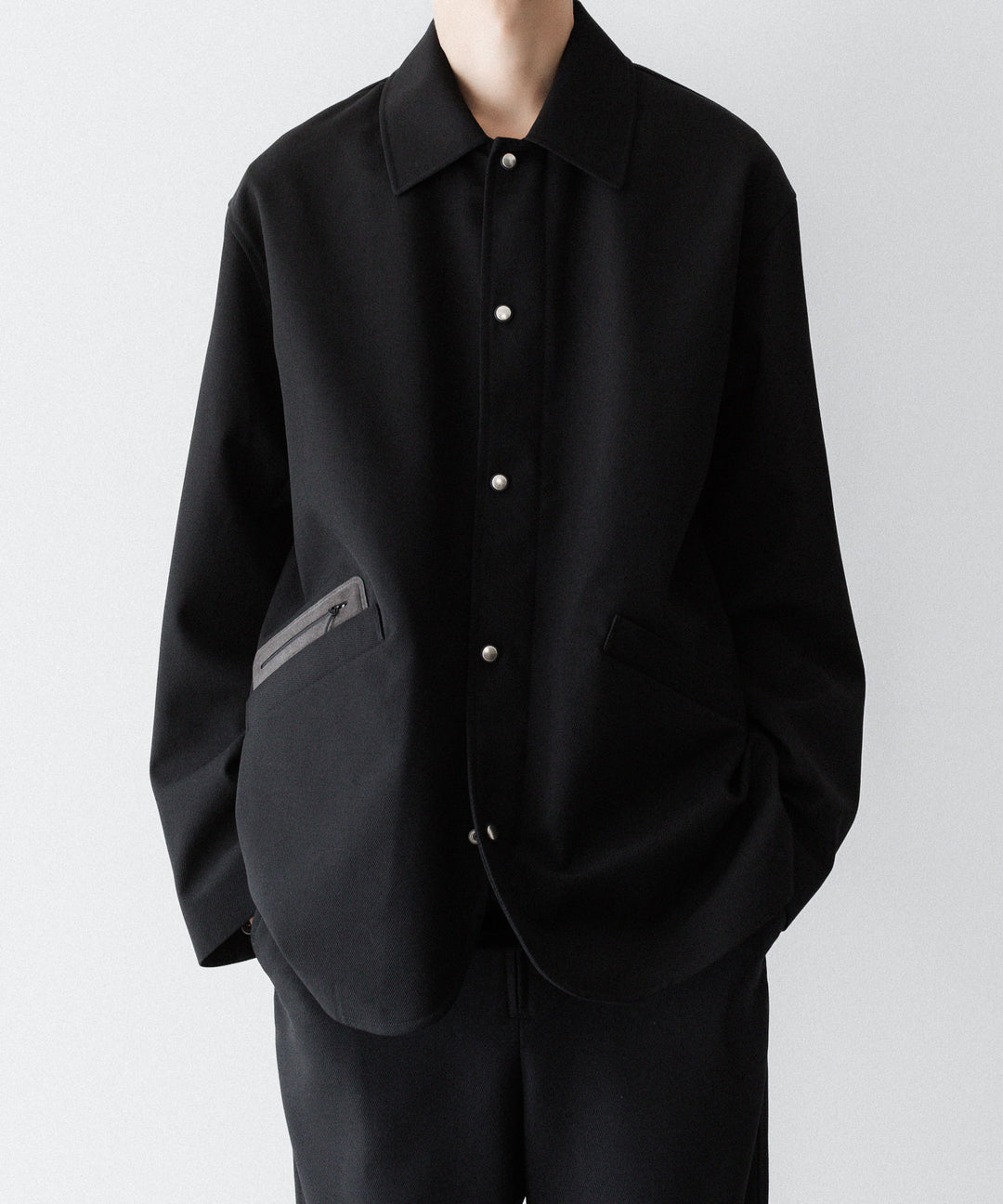 paratrait パラトレイトの3L STALKING JACKETのBLACK 公式通販サイトsession福岡セレクトショップ