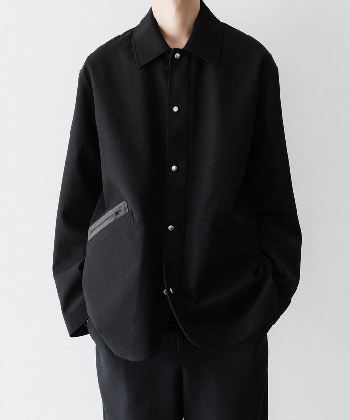 paratrait パラトレイトの3L STALKING JACKETのBLACK 公式通販サイトsession福岡セレクトショップ