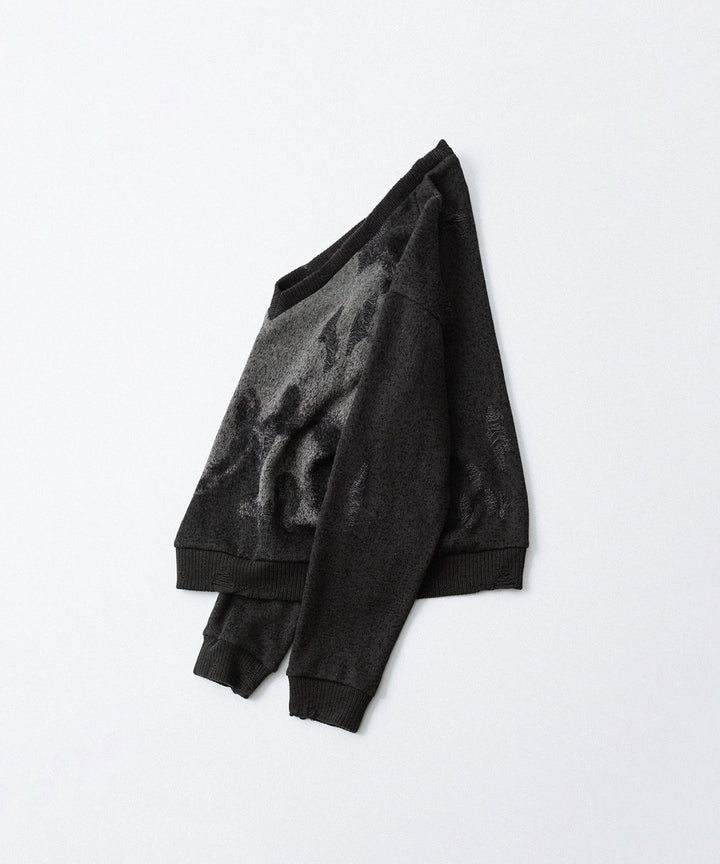 SUBLATIONS サブレーションズの26SSのANIMAL JACQUARD V-NECK KNIの公式通販サイトsession福岡セレクトショップ
