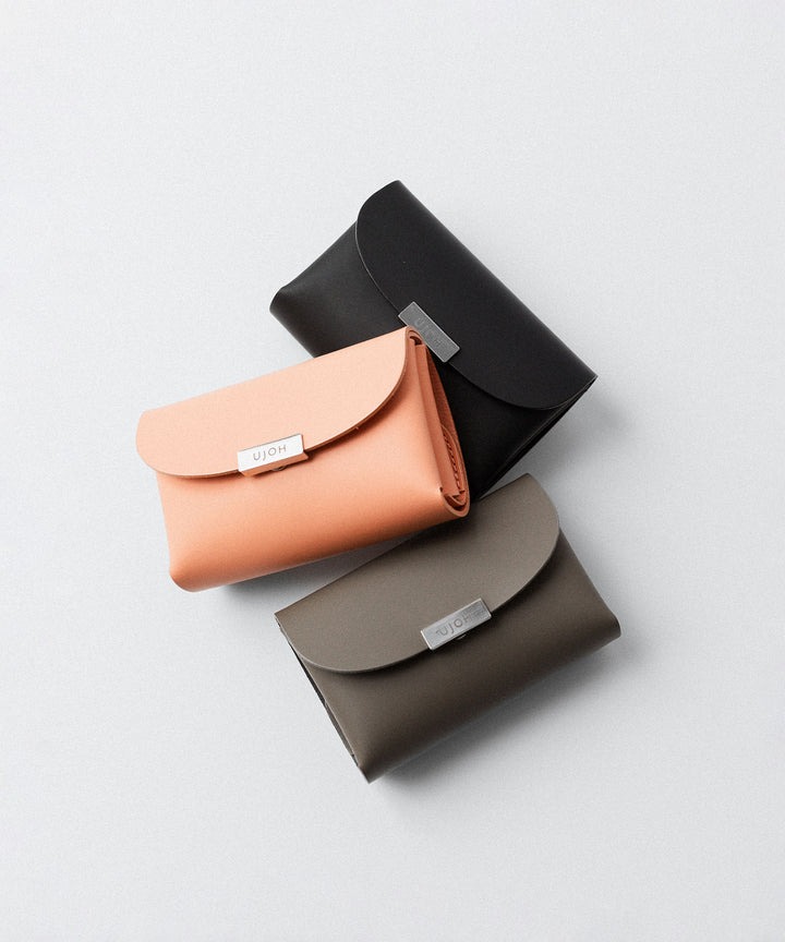 UJOH ウジョー TRIFOLD WALLETのSALMON PINK 公式通販サイトsession福岡セレクトショップ